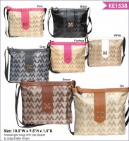 Signature Style Messenger Bag - KE1538