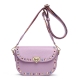 Rose Solid Flap Color Stones & Studs Messenger Bag - VAV 5466