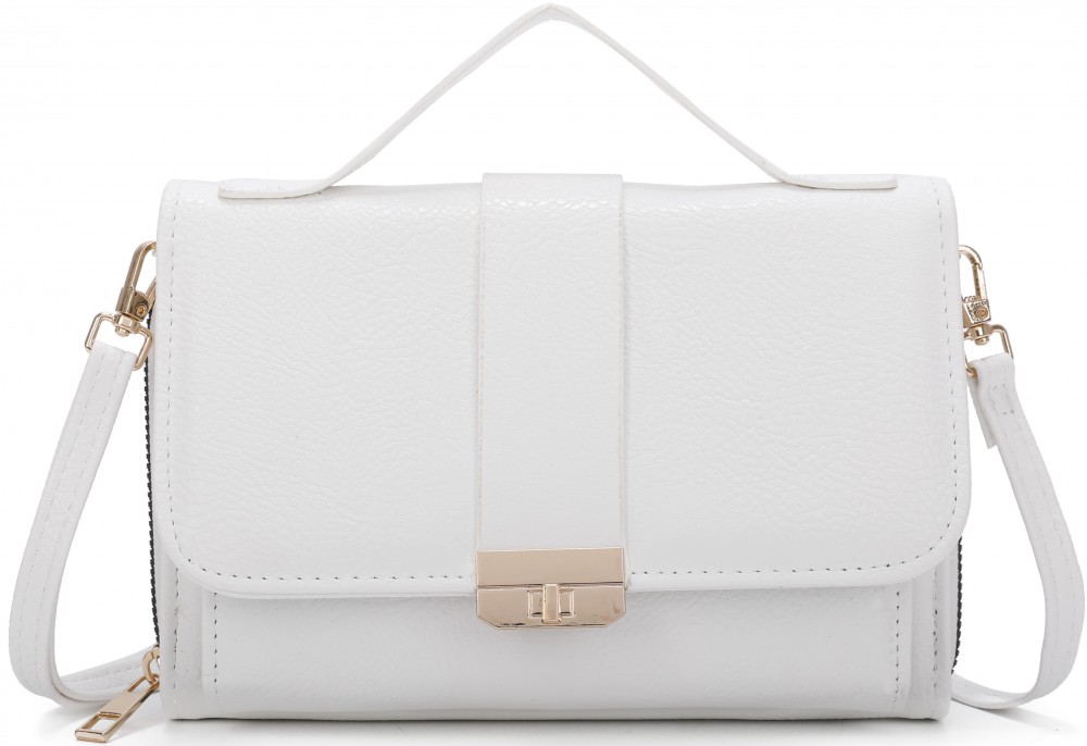 WHITE FASHION WALLET - Click Image to Close