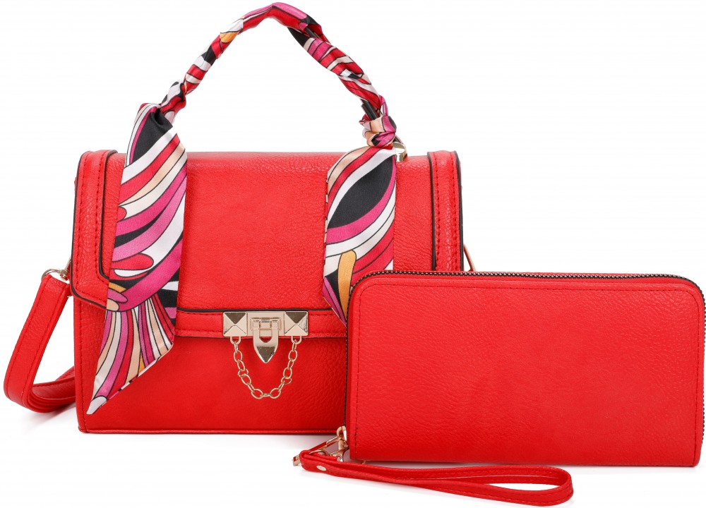 RED 2 IN 1 STYLISH MESSENGER SET - Click Image to Close