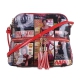 Red Obamas Magazine Patent Messenger Bag - MB3031 RD