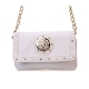 White Signature Style Messenger Bag with Wallet - KE1425