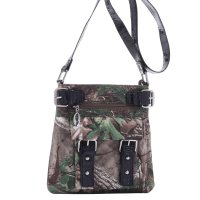 Black Western Realtree Camouflage Messenger Bag - RT1-8535A XG