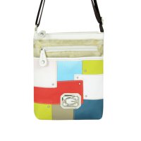 White Signature Style Messenger Bag - KE1318