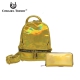Gold Holographic Fashion Mini Backpack Set - HAR 5449S