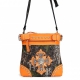 Orange 'Cowgirl Trendy' Western Messenger Bag - FML33 4690C