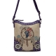 Purple Western Indian With Eagle Messenger Bag - RNT 4699