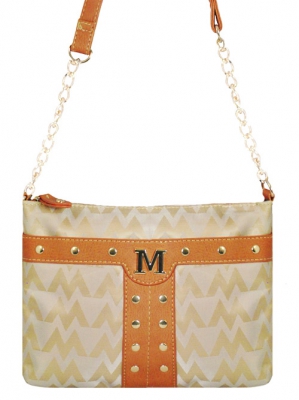 Tan Signature Style Messenger Bag - K1558