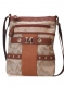 Tan Signature Style Messenger Bag - KE1456