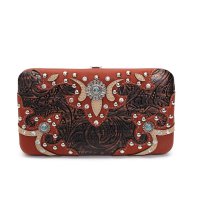 Copper Western Hard Case Collection Wallet - MXO2 4326