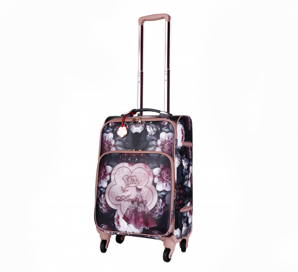 Burgundy Arosa Dreamers Carry-On Luggage Roller - BGL6999 - Click Image to Close